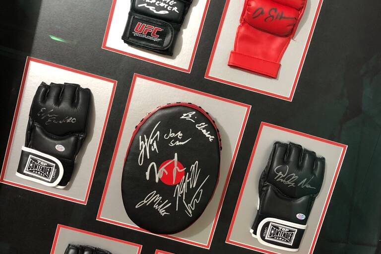 MMA Memorabilia Signed